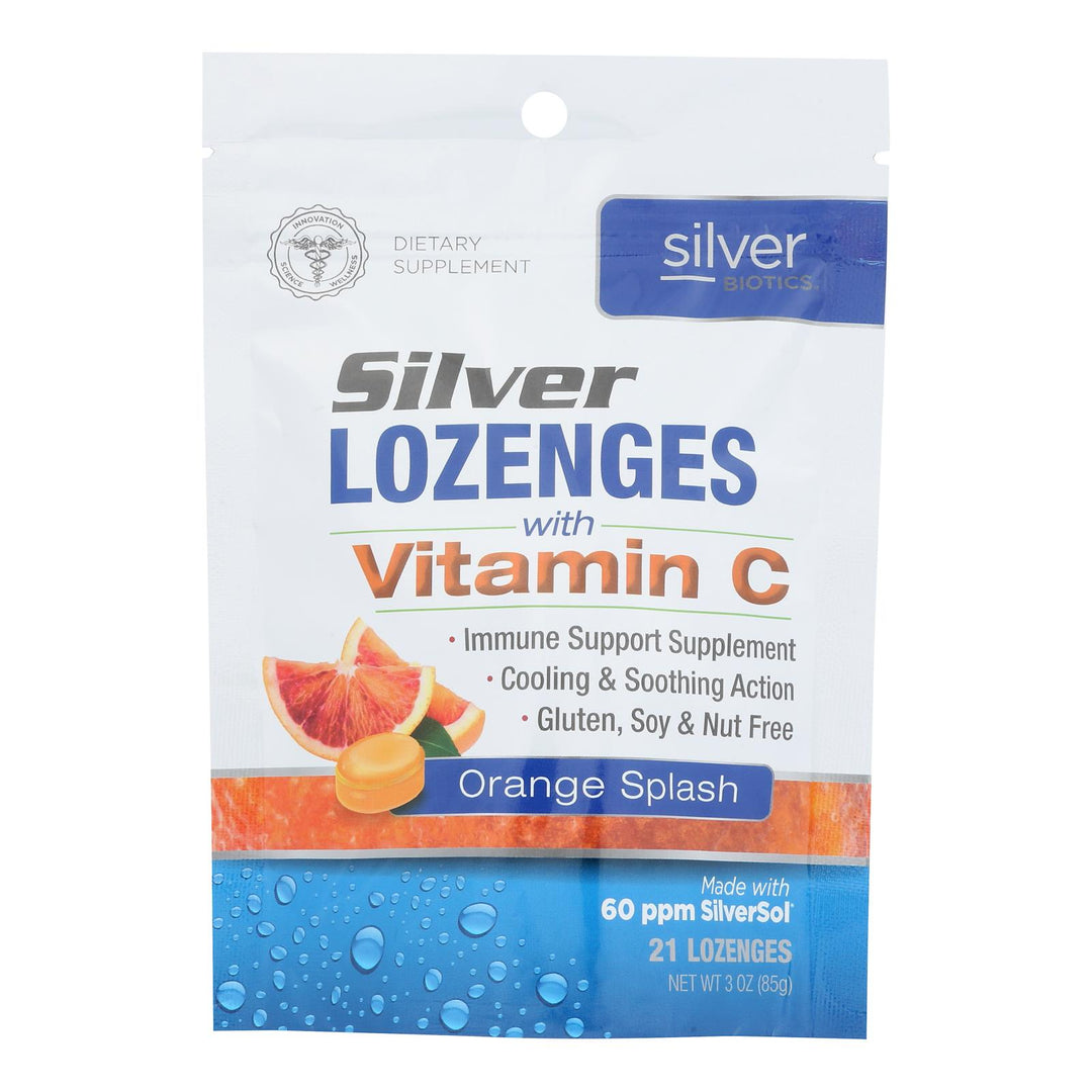 Silver Biotics - Lozenges W/vitamin C - 1 Each-21 Ct - Maras Green